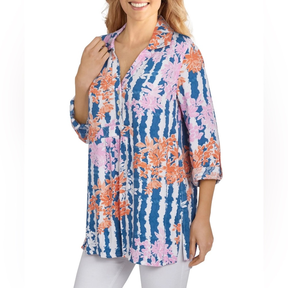 Ruby Rd. Floral‎ Print Women's Top